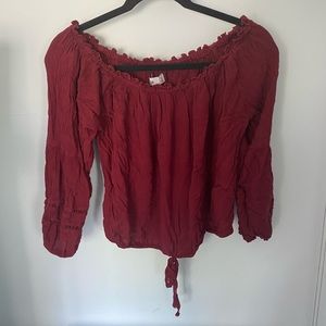 Hollister Off-The-Shoulder Top